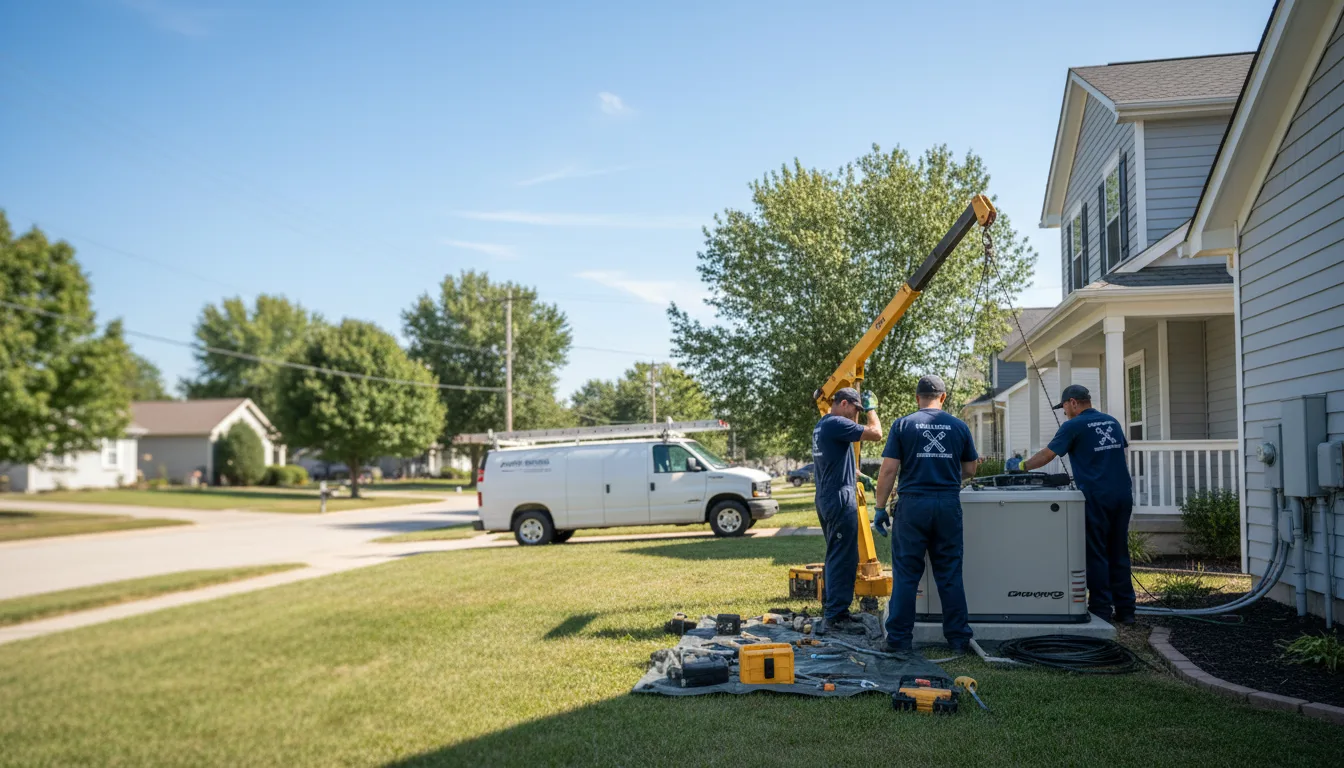 Generator Installation in Kenefic, OK near me